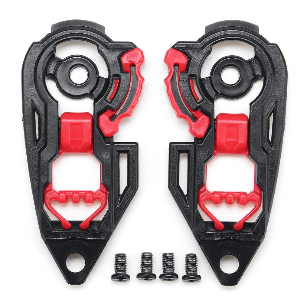 Motorcycle Gear Pattern - 1 Pair Shield Base Plate Compact