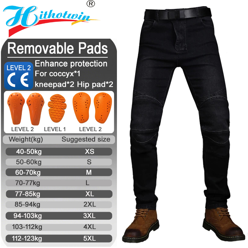 Motorcycle Jeans Men Blue Dirt - огляд і ціна Motorcycle Gear Blue