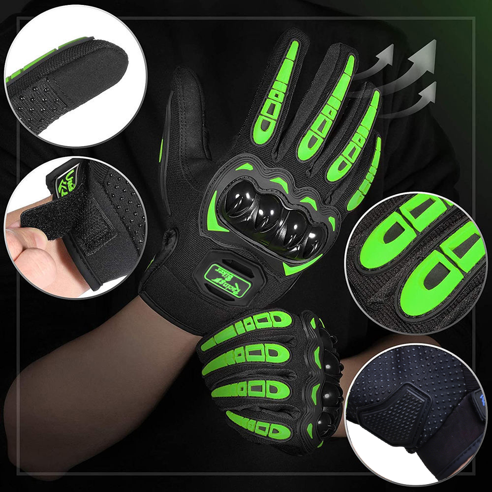 Motorcycle Racing Gloves Men S - огляд і ціна Motorcycle Gear Blue