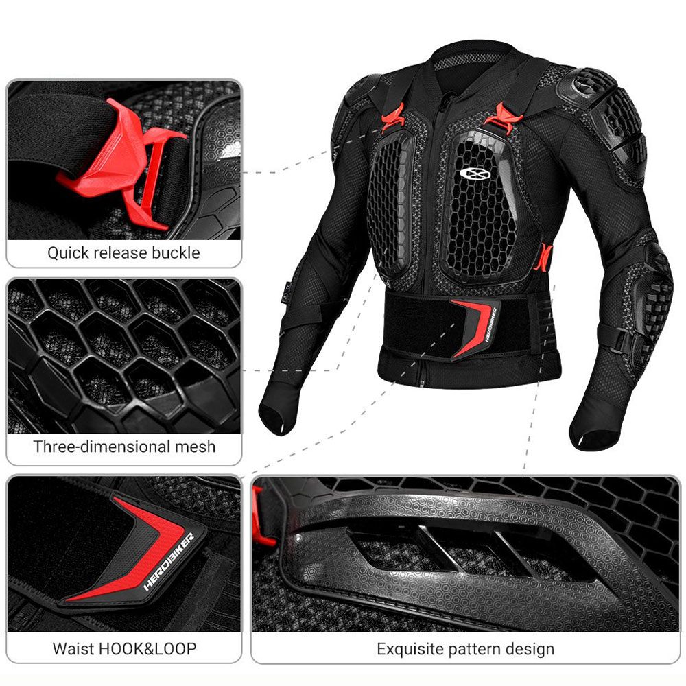 Motorcycle Armor Jacket Protec - огляд і ціна Motorcycle Gear Jacket And Pants