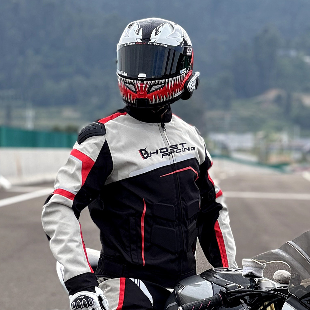 GHOST RACING Men Motorcycle Ja - огляд і ціна Motorcycle Gear Jacket And Pants