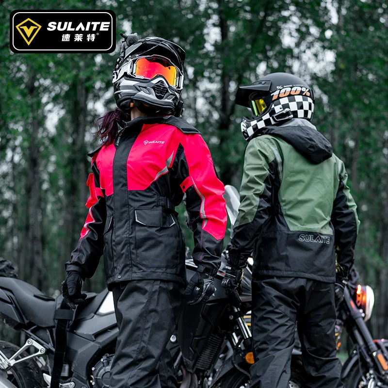 Men Women Waterproof Motorcycl - огляд і ціна Motorcycle Gear Jacket And Pants