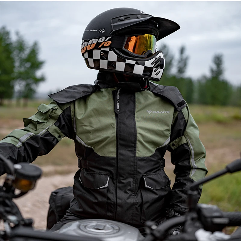 Men Women Waterproof Motorcycl - огляд і ціна Motorcycle Gear Jacket And Pants
