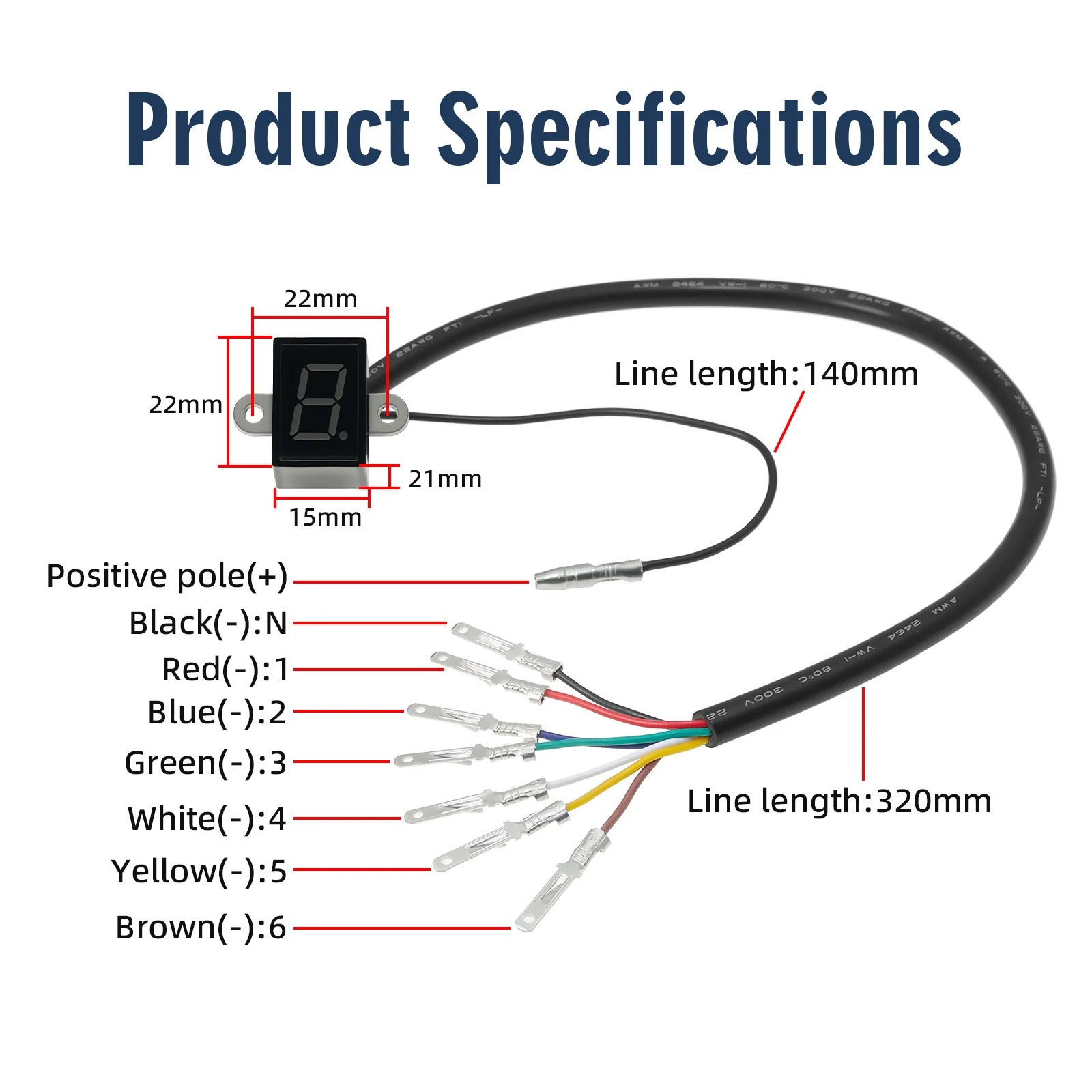 Super 6 Speed Display Universa - огляд і ціна Motorcycle Gear Blue