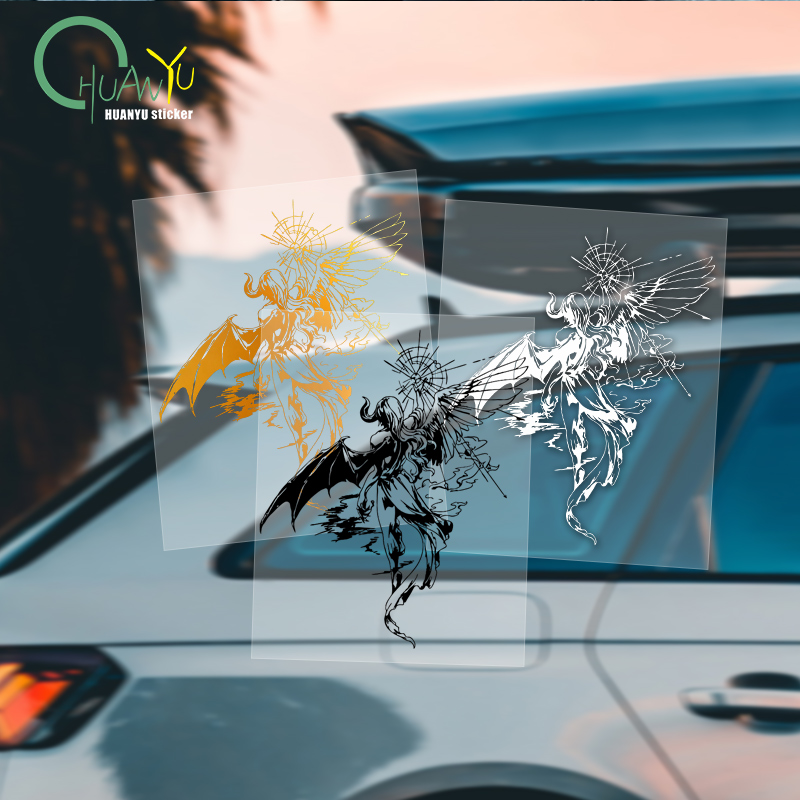 Demon Bat Wing Car Sticker, Da - огляд і ціна Motorcycle Gear Pattern