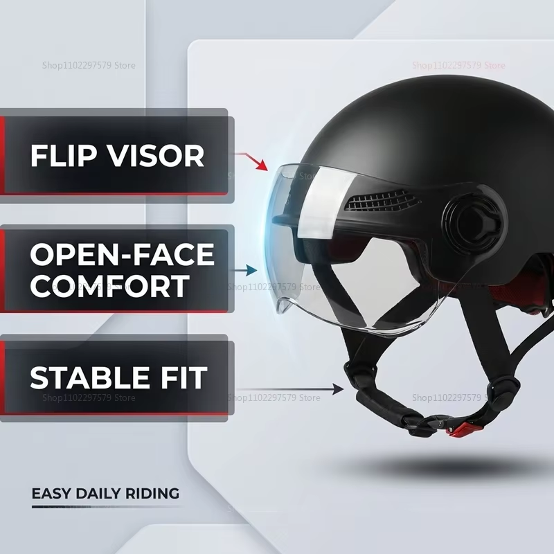 3C Certified Electric Bike Hel - огляд і ціна Motorcycle Gear Urban