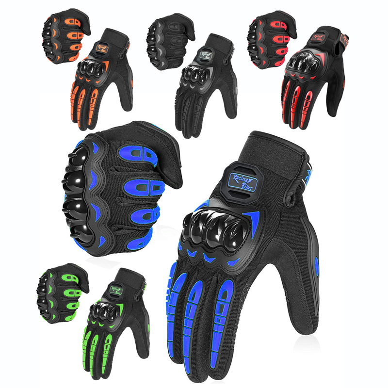 Motorcycle Racing Gloves Fall  - огляд і ціна Motorcycle Gear Blue