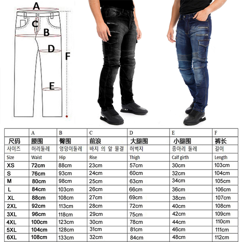 Motorcycle Pants Black Men Zip - огляд і ціна Motorcycle Gear Blue