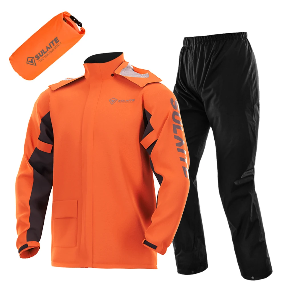 Motorcycle Rain Gear Suit Ligh - огляд і ціна Motorcycle Gear Jacket And Pants