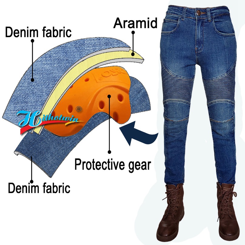 Women's Motorcycle Jeans Kevla - огляд і ціна Motorcycle Gear Blue