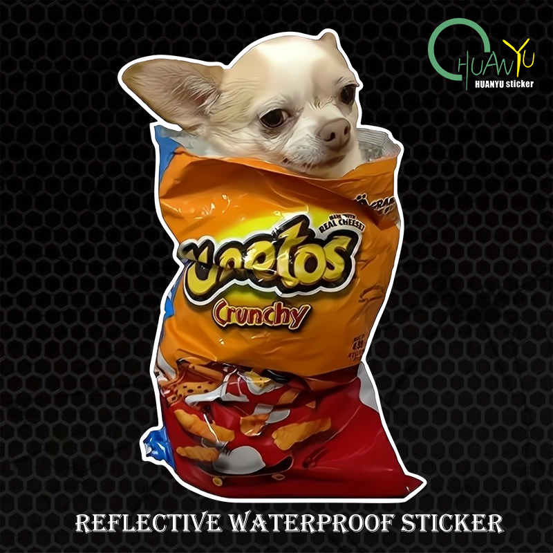 Cute puppy reflective sticker  - огляд і ціна Motorcycle Gear Pattern