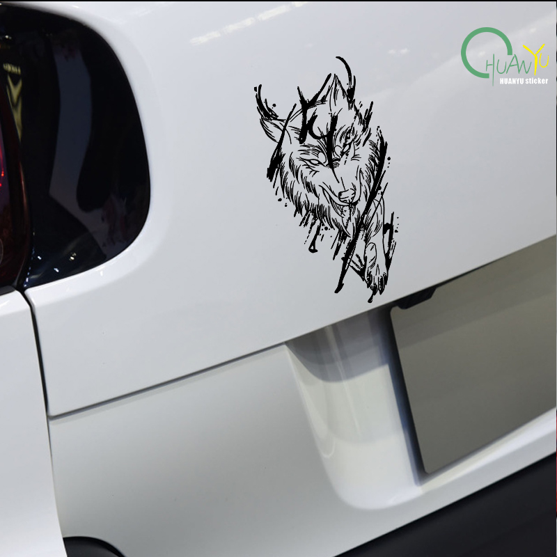 Dark magic wolf car decals car - огляд і ціна Motorcycle Gear Pattern