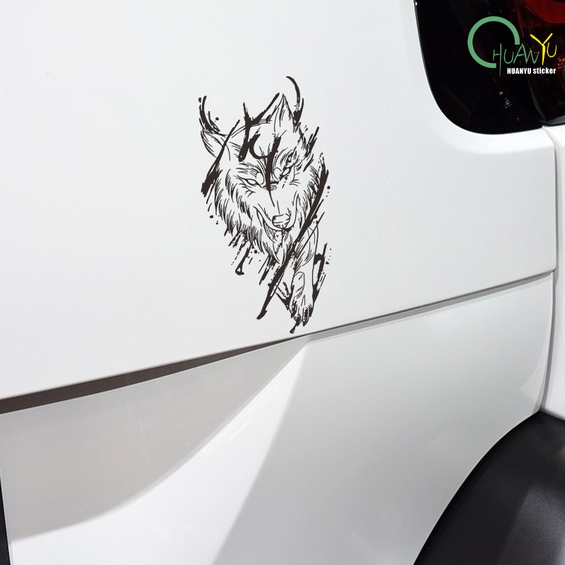 Dark magic wolf car decals car - огляд і ціна Motorcycle Gear Pattern