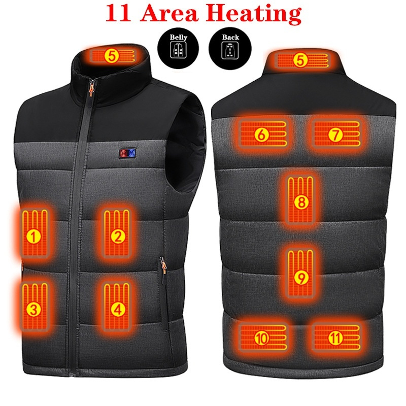 Heated Vest Unisex Charging He - огляд і ціна Motorcycle Gear Zone